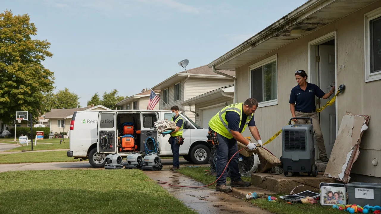 Water Damage Restoration in Minford, OH near me